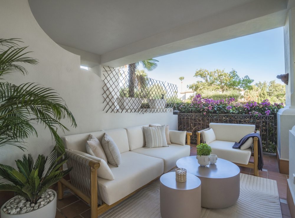 Altos Reales ground floor apartment Sierra Blanca Marbella Golden Mile