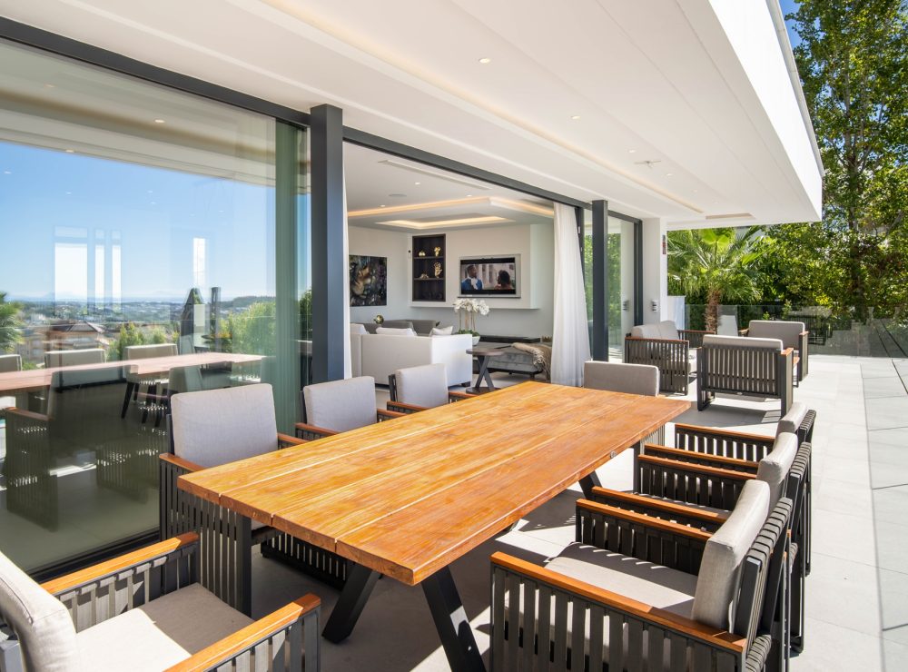 Villa Alfma sea views Nueva Andalucia Marbella