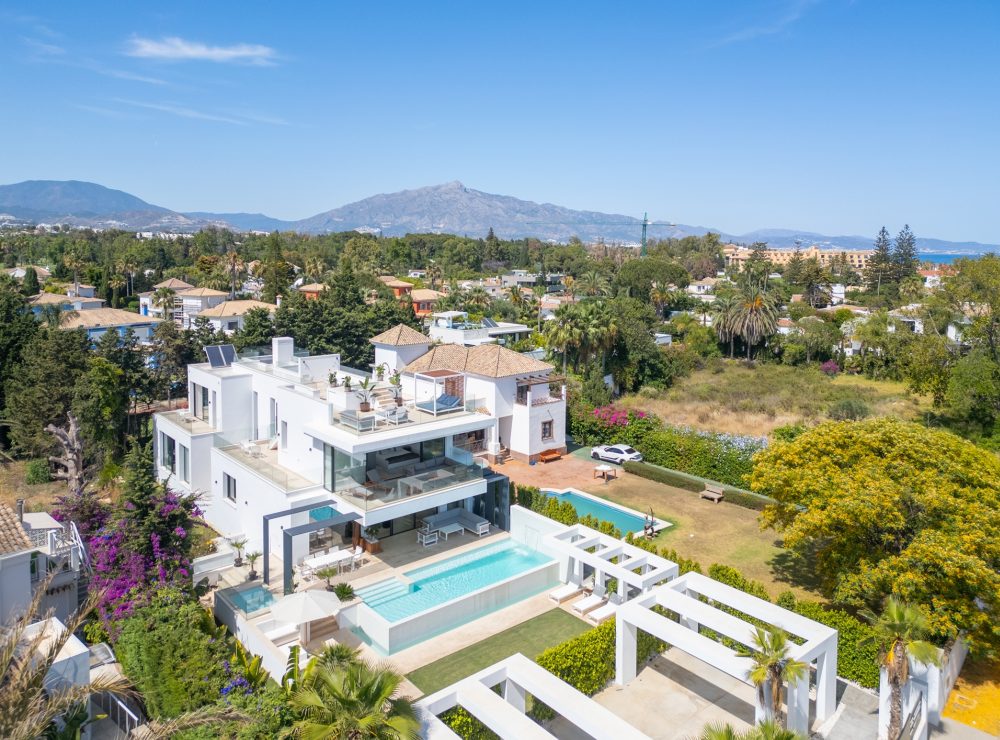 Villa Mirage beachside Casasola New Golden Mile Estespona Marbella