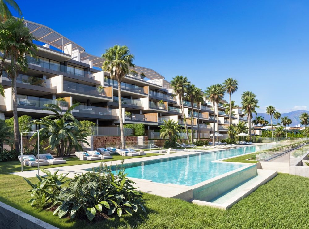 Nubay New development apartment penthouse villa Manilva beachfront Marbella