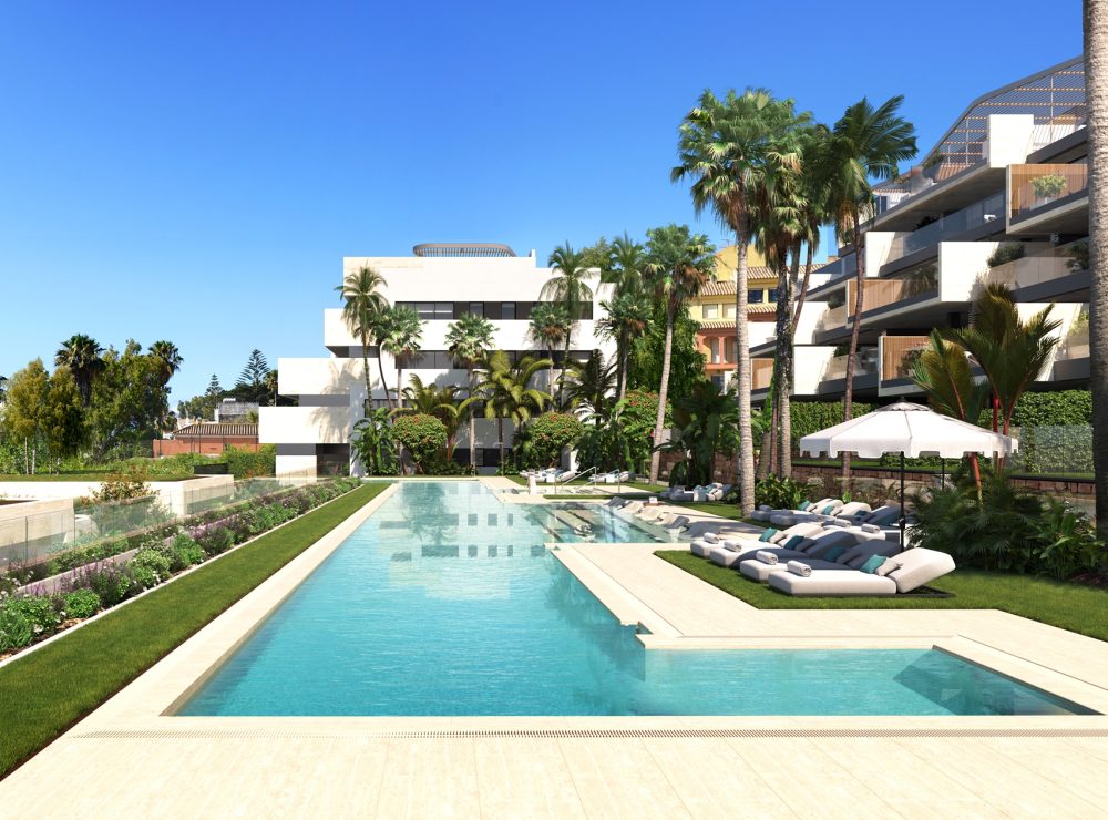 Nubay New development apartment penthouse villa Manilva beachfront Marbella