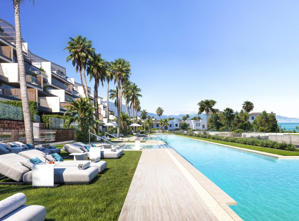 Nubay New development apartment penthouse villa Manilva beachfront Marbella