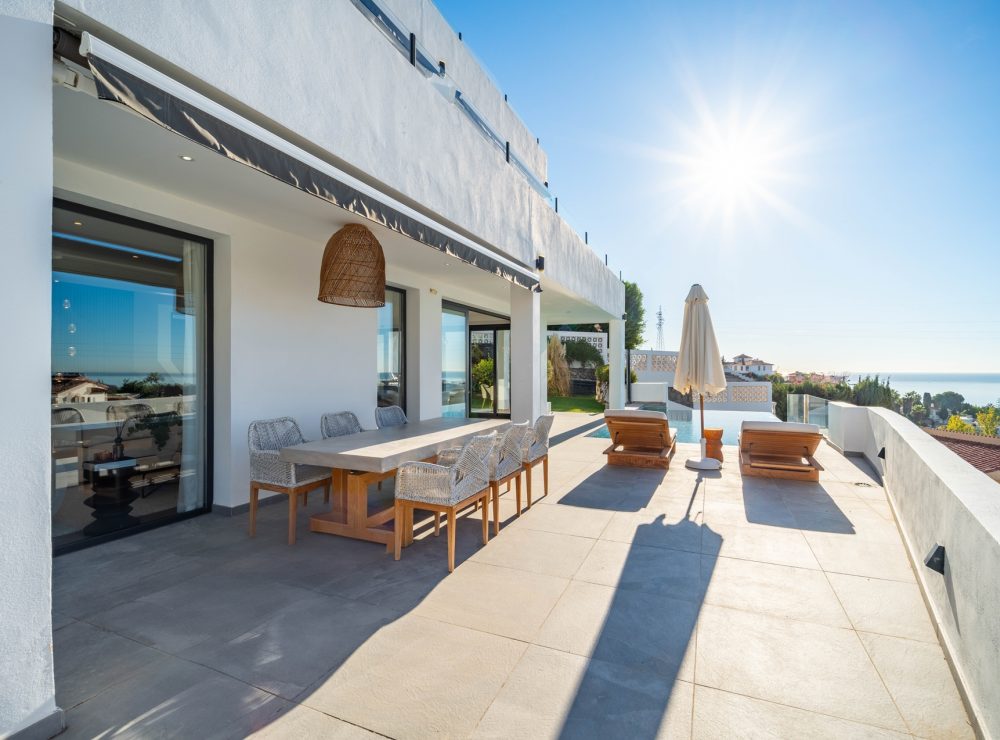 Villa Evellen Torreblanca Fuengirola sea views Marbella
