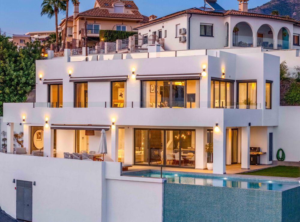 Villa Evellen Torreblanca Fuengirola sea views Marbella