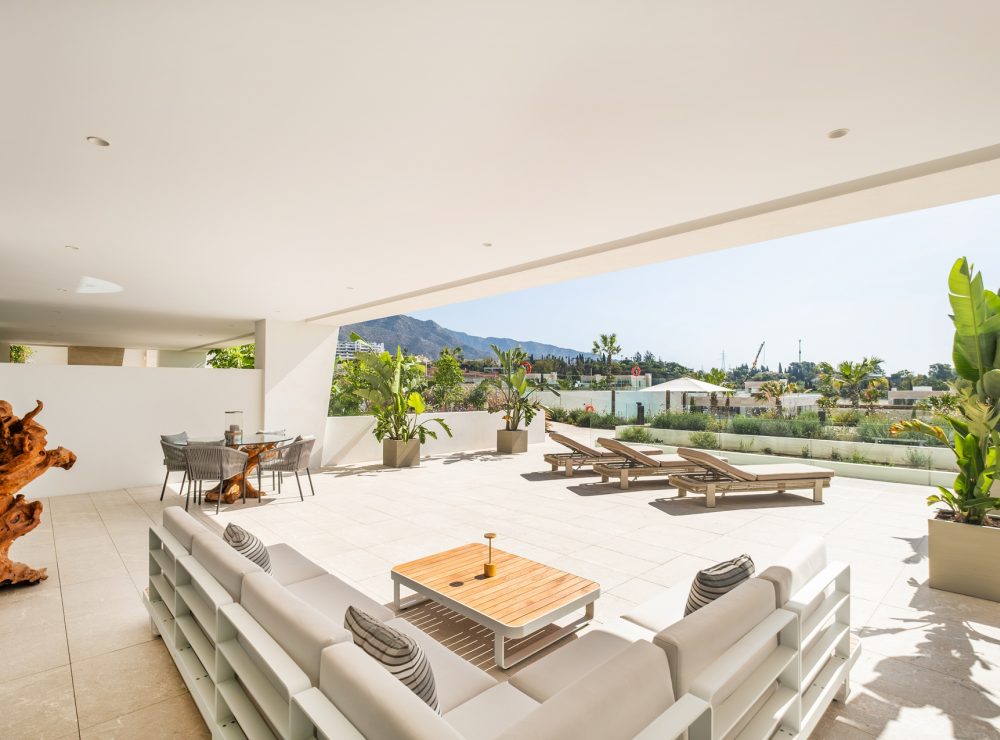 Epic Marbella apartment Casa Fendi duplex ground floor Golden Mile