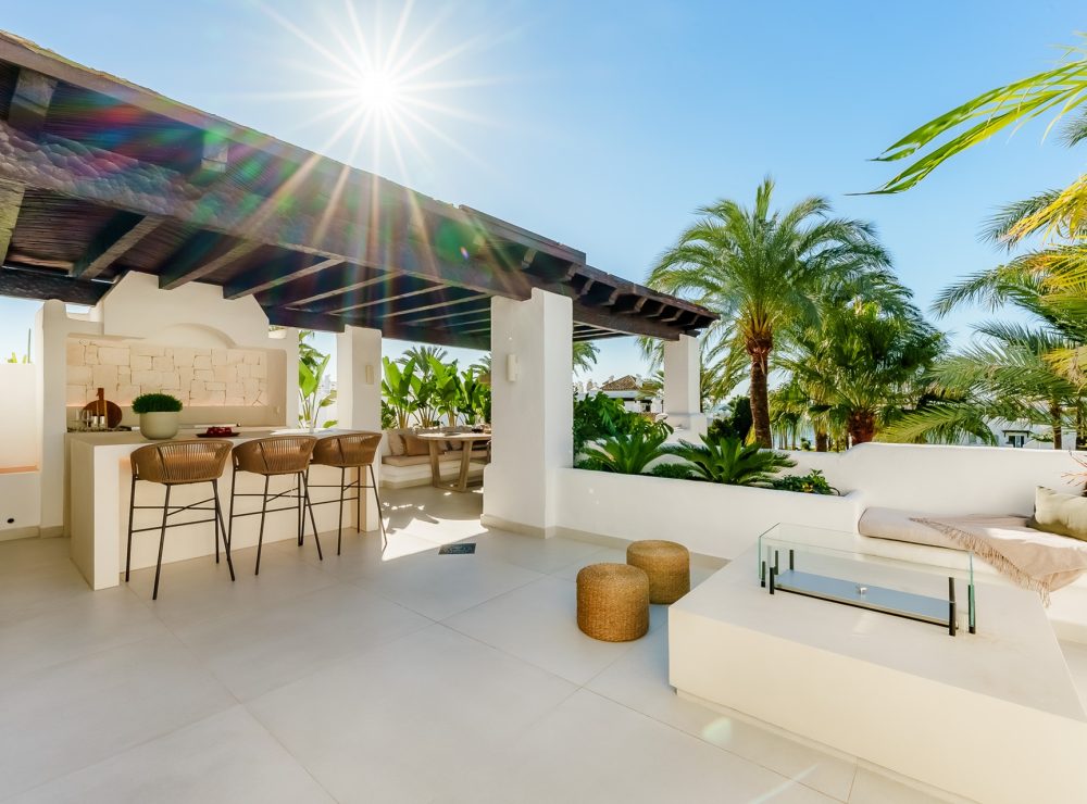 Casa Umi duplex penthouse Alcazaba Beach New Golden Mile Estepona Marbella