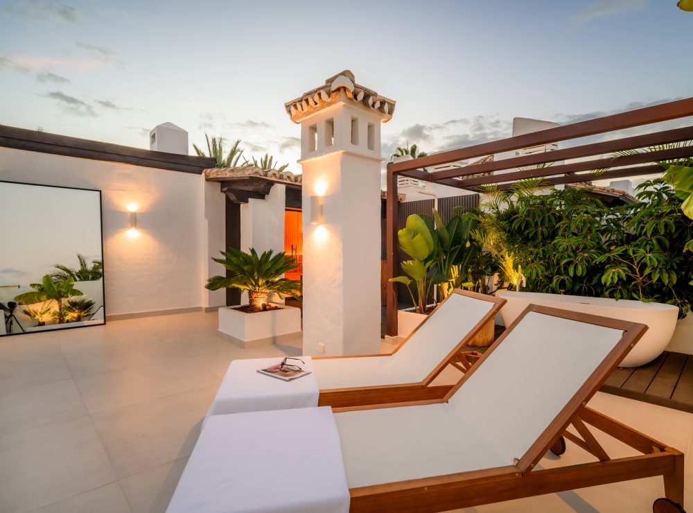 Casa Umi duplex penthouse Alcazaba Beach New Golden Mile Estepona Marbella