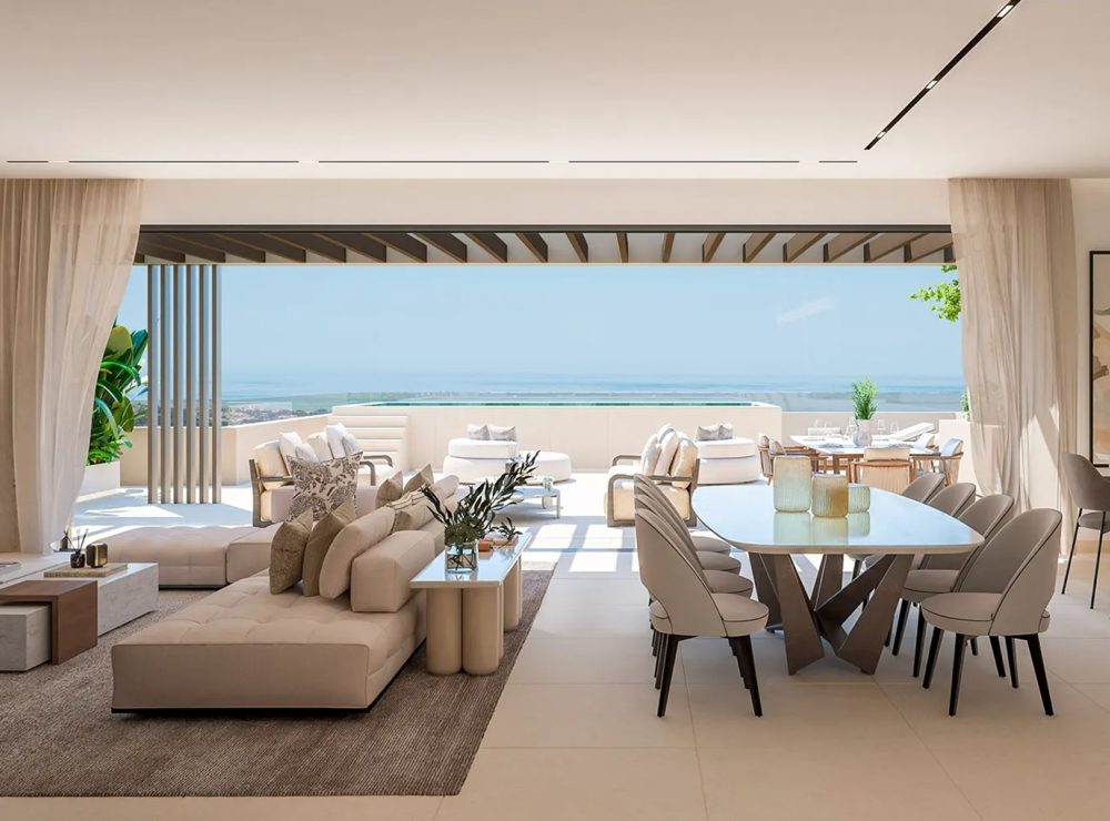 Finca de Jasmine Sky Villas New development apartment penthouse Benahavis Marbella