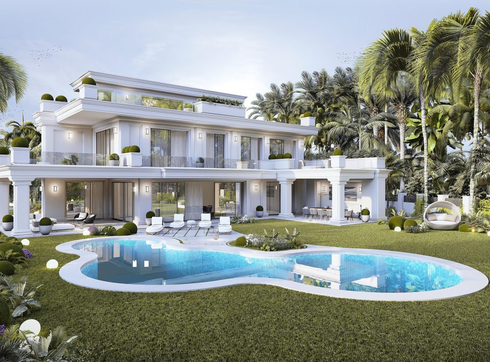 Lomas de marbella Club goldenmile villa project for sale