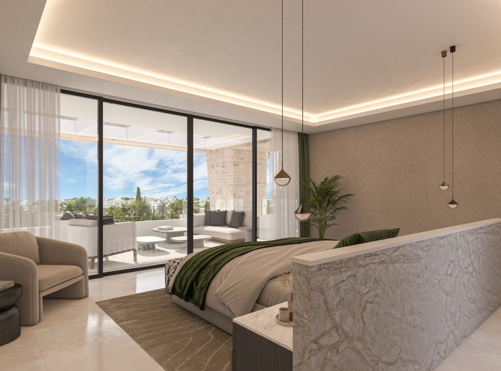 Villa The Club Villas New development El Campanario Golf New Golden Mile Estepona Marbella renders