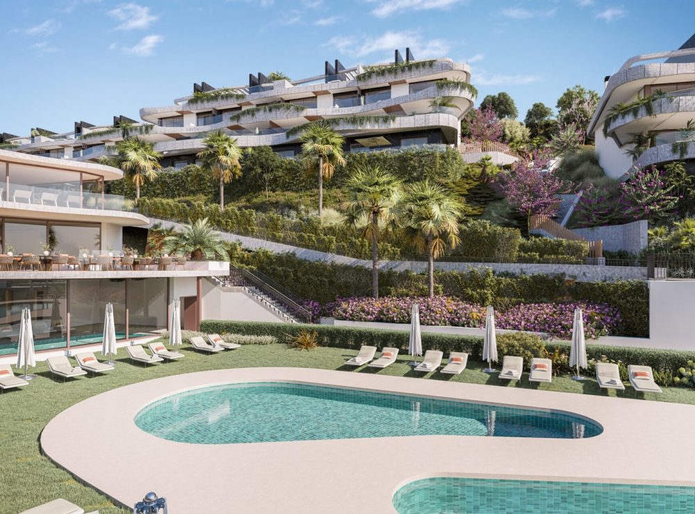 Zew Elviria New development duplex penthouse apartment Elviria Marbella East
