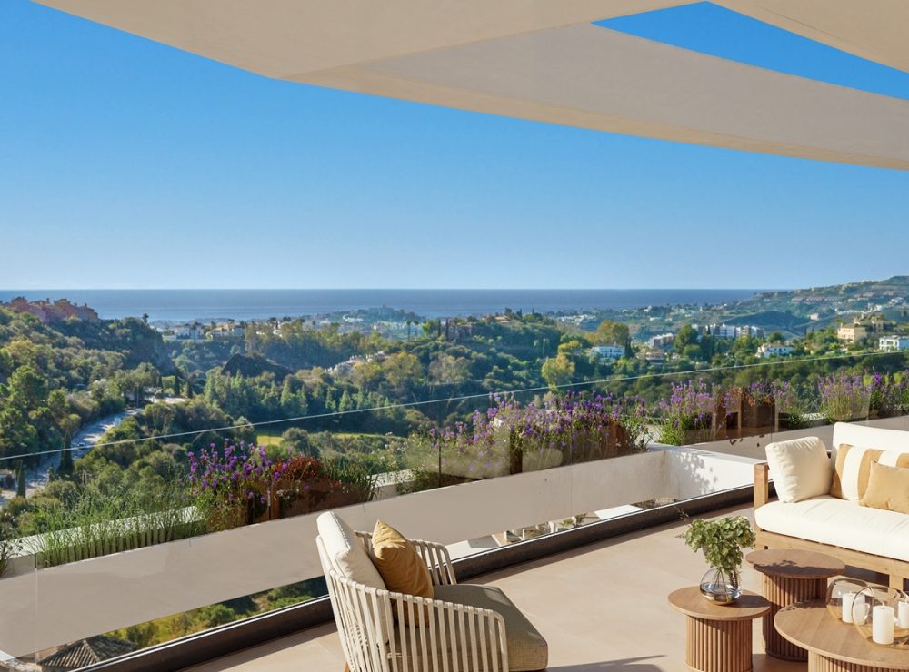 Azurean Marbella New development apartment penthouse La Reserva de Alcuzcuz Benahavis Marbella exterior