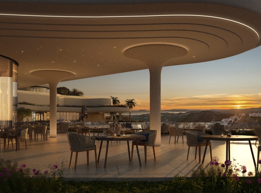 Azurean Marbella New development apartment penthouse La Reserva de Alcuzcuz Benahavis Marbella exterior