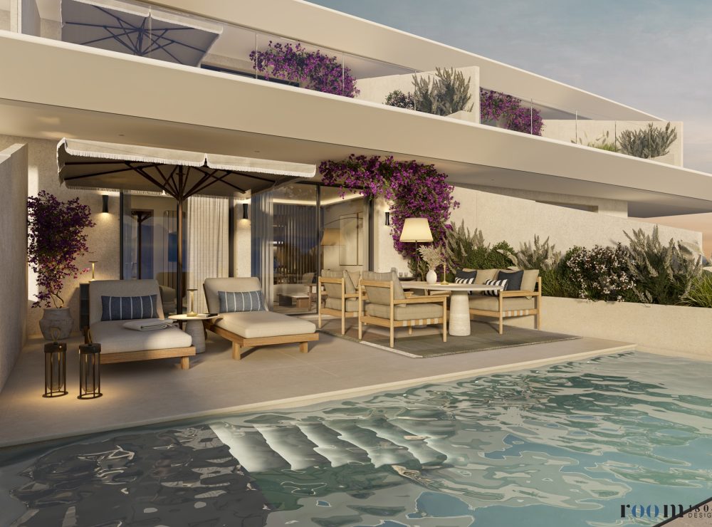 Azurean Marbella New development apartment penthouse La Reserva de Alcuzcuz Benahavis Marbella interior