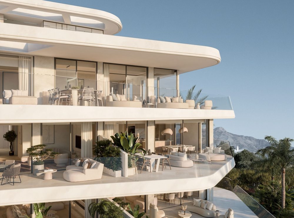 Solaia New development apartment penthouse Cancelada New Golden Mile Estepona Marbella