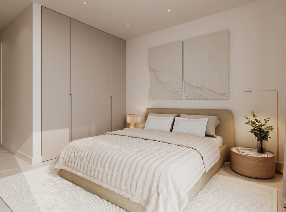 Sunway Residence new development apartment penthouse Estepona West Marbella bedroom