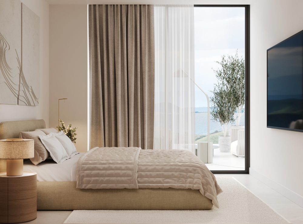 Sunway Residence new development apartment penthouse Estepona West Marbella bedroom