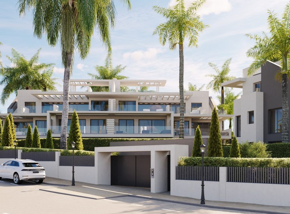 Sunway Residence new development apartment penthouse Estepona West Marbella exterior