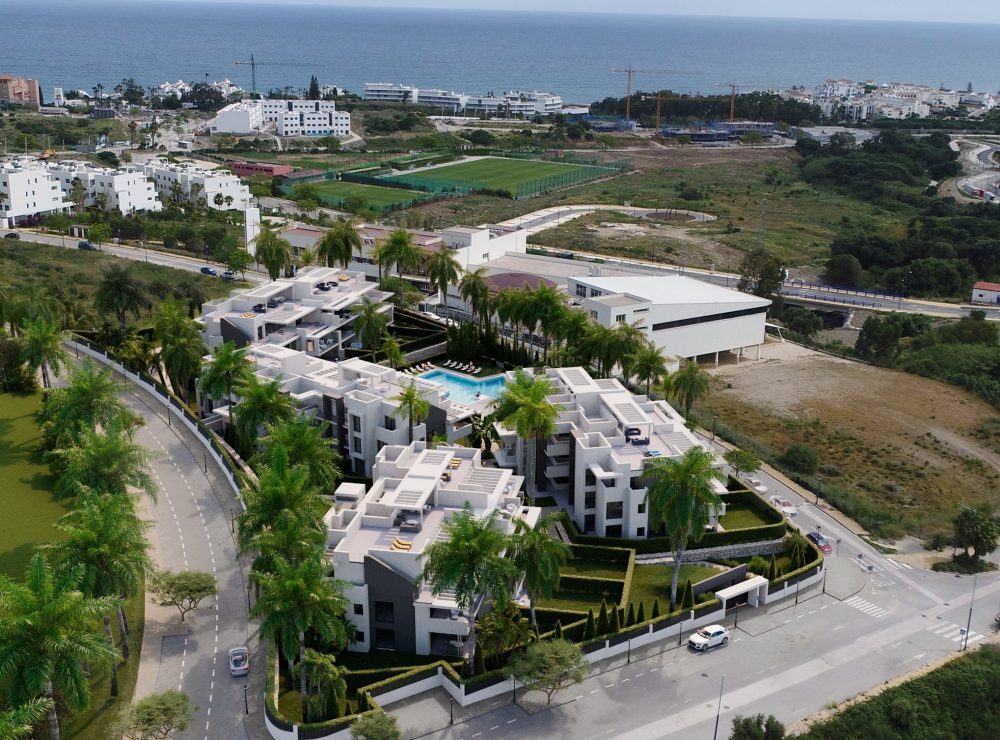 Sunway Residence new development apartment penthouse Estepona West Marbella exterior
