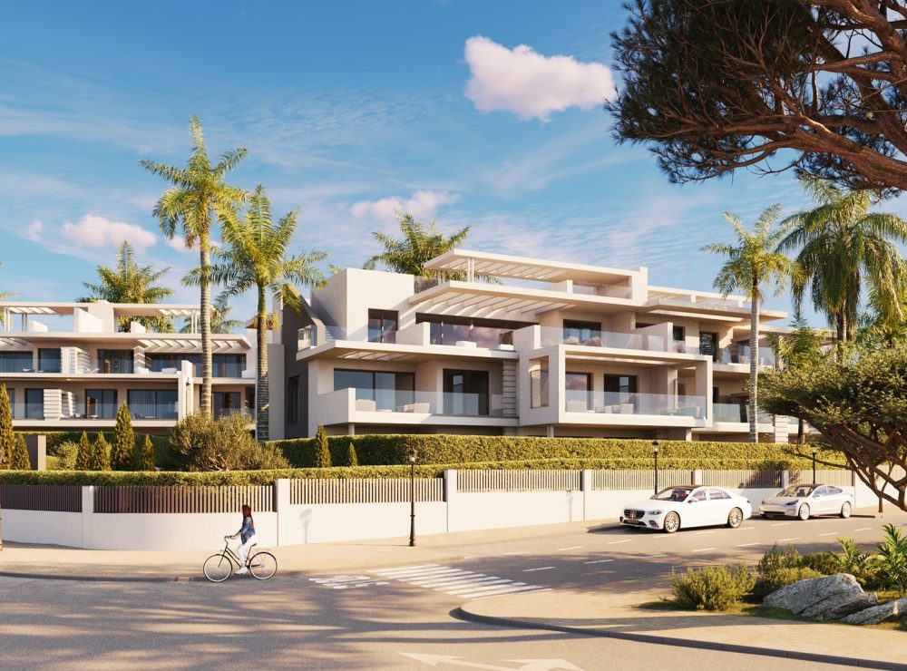 Sunway Residence new development apartment penthouse Estepona West Marbella exterior