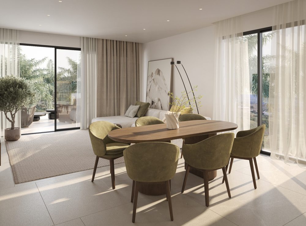 Unway Residence new development apartment penthouse Estepona West Marbella interior 3bed