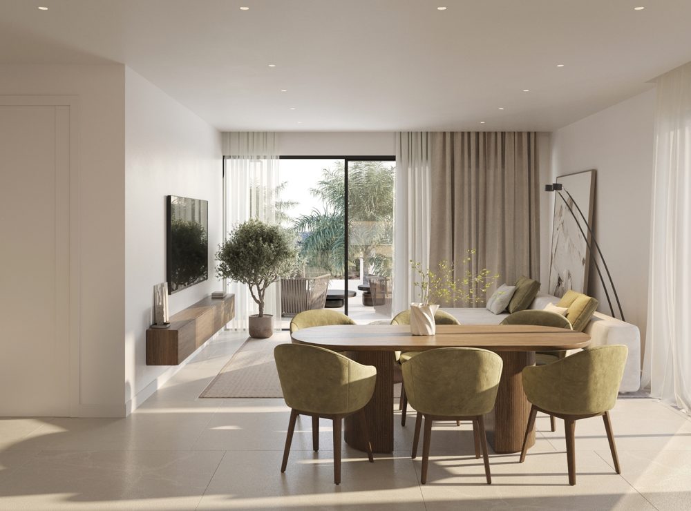 Unway Residence new development apartment penthouse Estepona West Marbella interior 3bed