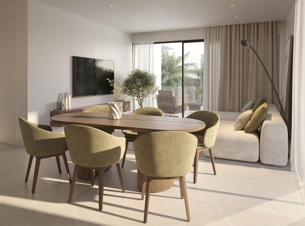 Unway Residence new development apartment penthouse Estepona West Marbella interior 3bed