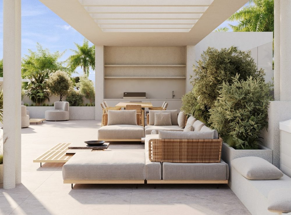 Unway Residence new development apartment penthouse Estepona West Marbella penthouse terrace