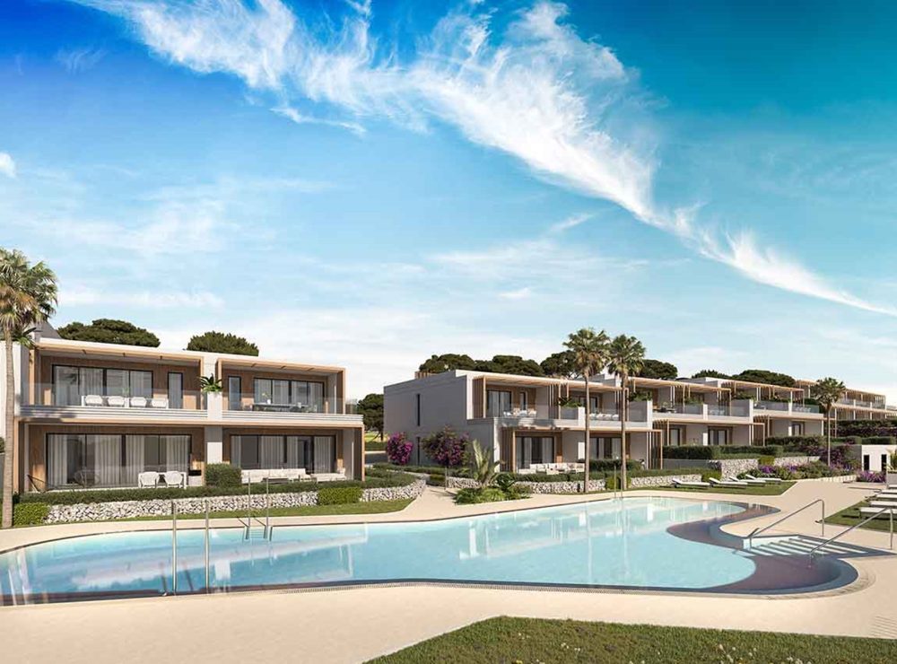 Evergreen homes townhouse new development Mijas Costa El Chaparral Marbella