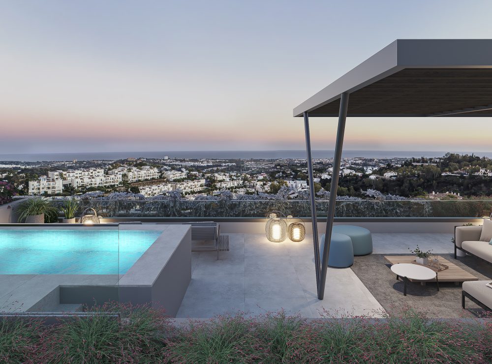 Tiara new development apartment penthouse Benahavis La Quinta Marbella