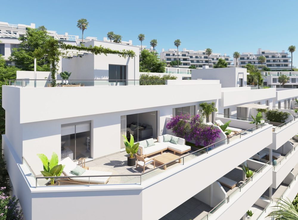 Oceana Gardens new development apartment penthouse Cancelada Estepona Marbella