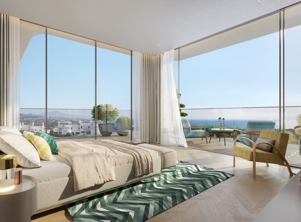 Marea interiors by Missoni new development apartment penthouses sea view Finca Cortesin Casares Marbella