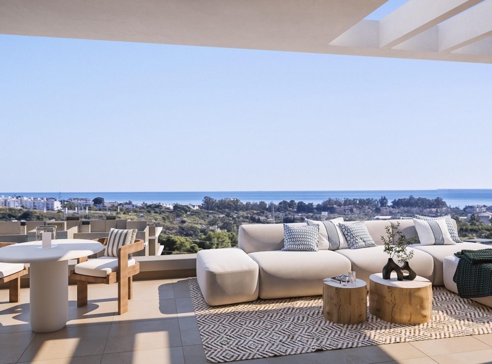 Capri new development apartment penthouse new golden mile Estepona Marbella