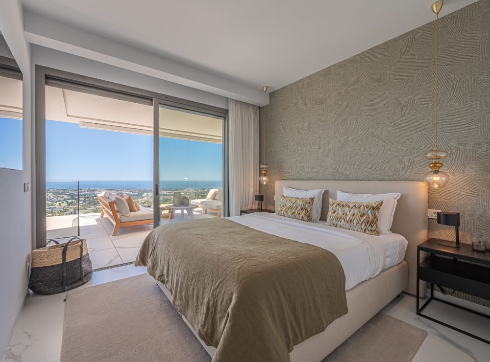 Apartment Byu Hills Benahavis Marbella sea views