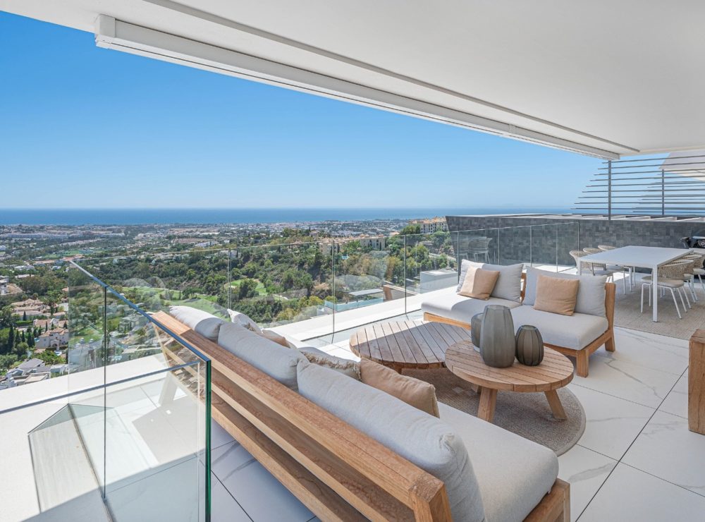 Apartment Byu Hills Benahavis Marbella sea views