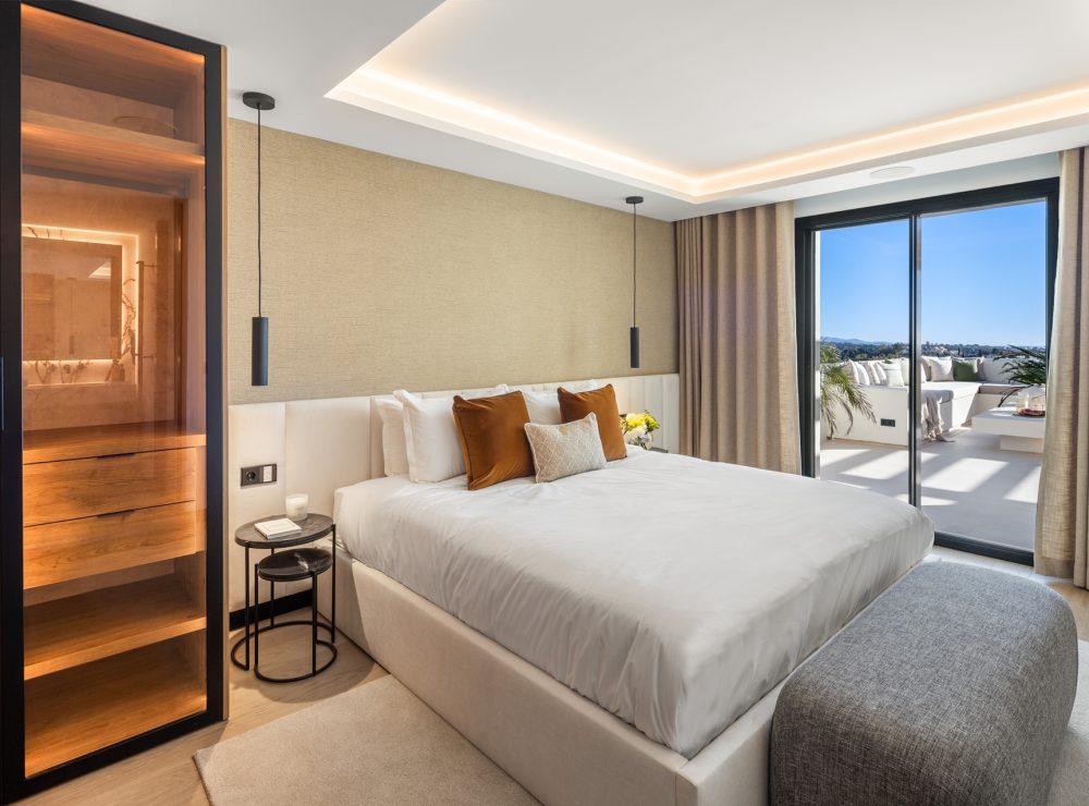 Duplex penthouse Maison Montaigne Palacetes Los Belvederes Nueva Andalucia Marbella