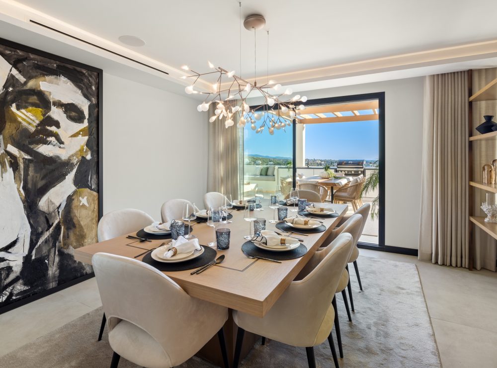 Duplex penthouse Maison Montaigne Palacetes Los Belvederes Nueva Andalucia Marbella