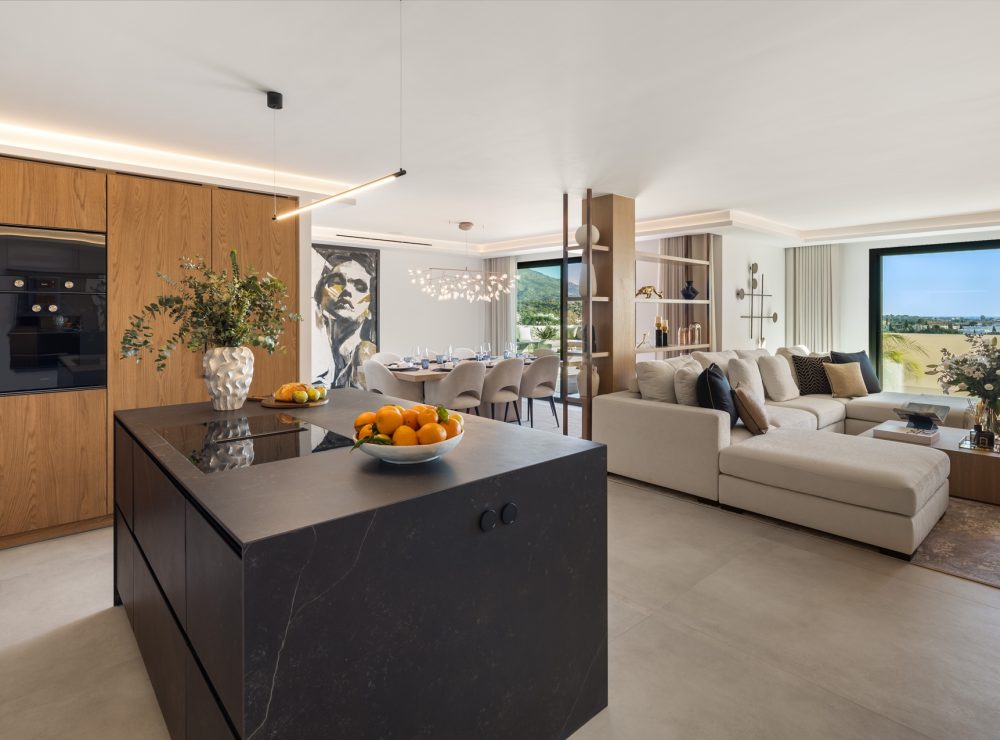 Duplex penthouse Maison Montaigne Palacetes Los Belvederes Nueva Andalucia Marbella