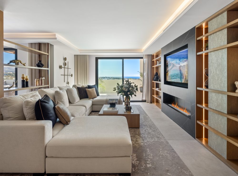 Duplex penthouse Maison Montaigne Palacetes Los Belvederes Nueva Andalucia Marbella