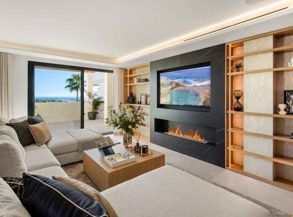 Duplex penthouse Maison Montaigne Palacetes Los Belvederes Nueva Andalucia Marbella