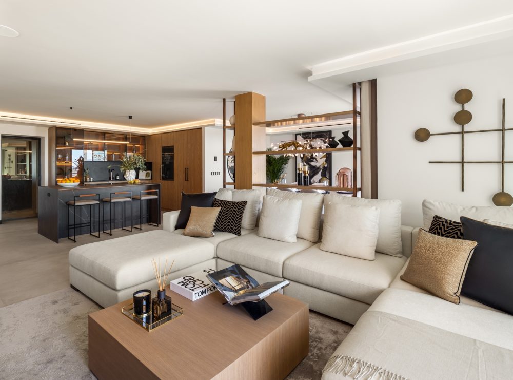 Duplex penthouse Maison Montaigne Palacetes Los Belvederes Nueva Andalucia Marbella