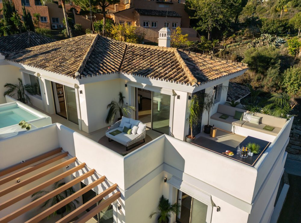 Duplex penthouse Maison Montaigne Palacetes Los Belvederes Nueva Andalucia Marbella