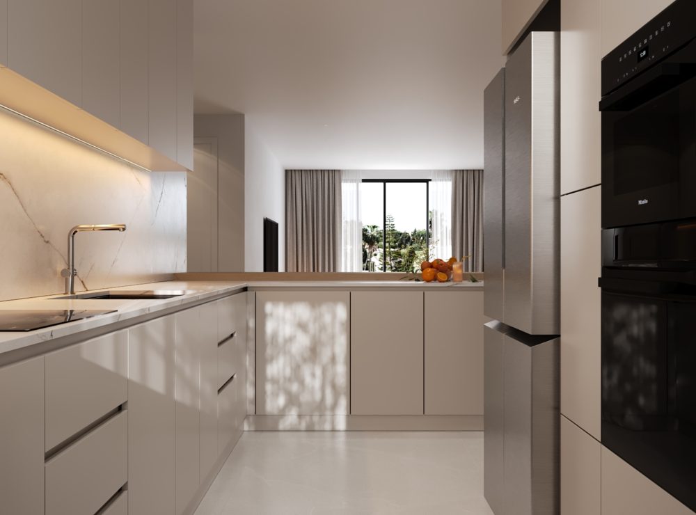 Royal Park Residence New development apartment 2b penthouse New Golden Mile Estepona Marbella exterior