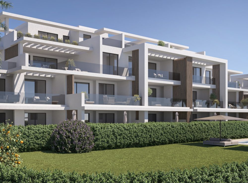 Royal Park Residence New development apartment penthouse New Golden Mile Estepona Marbella exterior