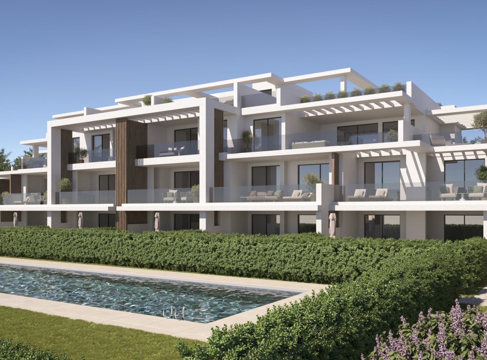 Royal Park Residence New development apartment penthouse New Golden Mile Estepona Marbella exterior