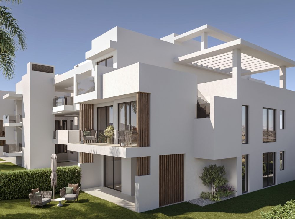 Royal Park Residence New development apartment penthouse New Golden Mile Estepona Marbella exterior