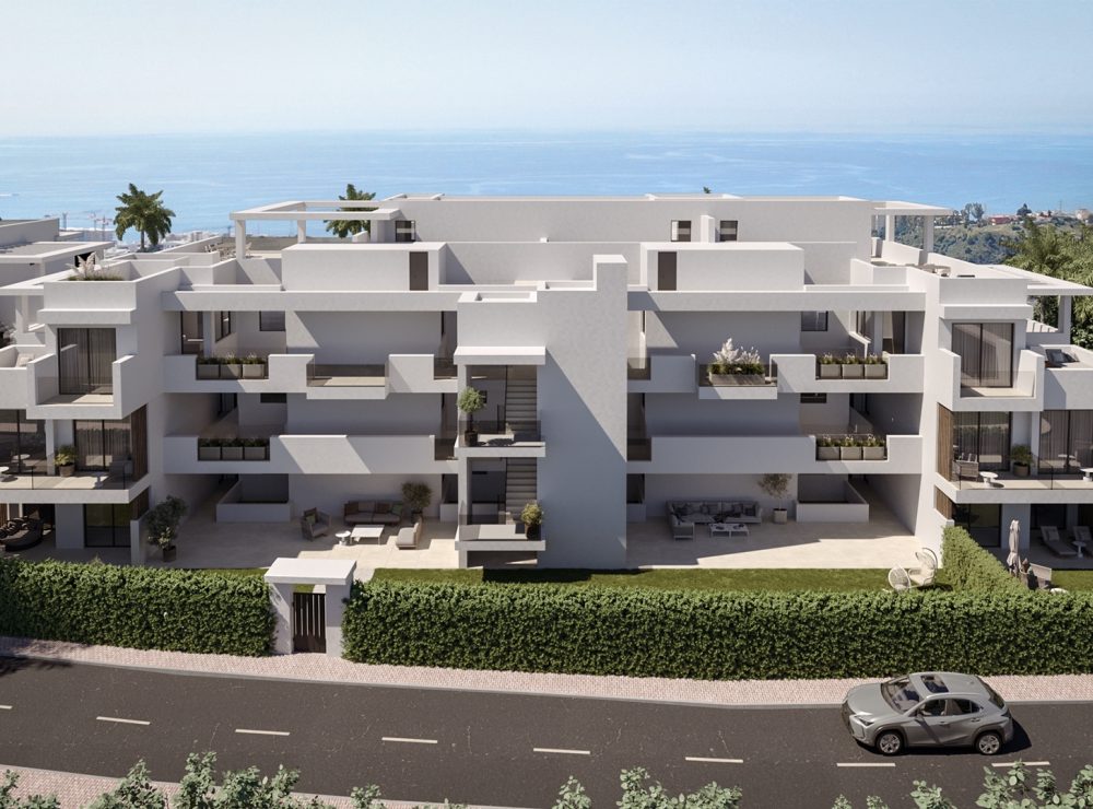 Royal Park Residence New development apartment penthouse New Golden Mile Estepona Marbella exterior