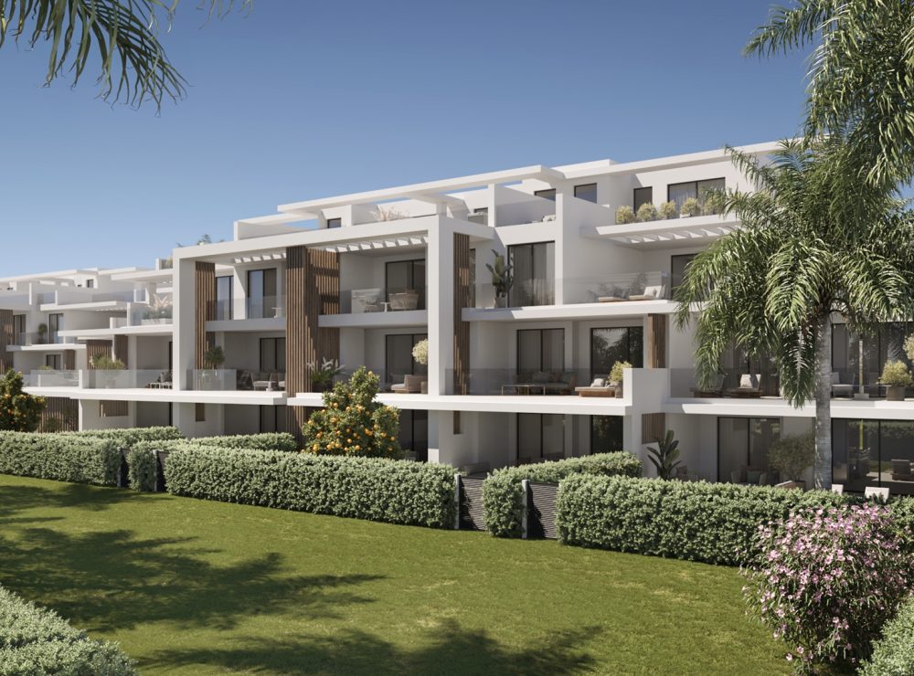Royal Park Residence New development apartment penthouse New Golden Mile Estepona Marbella exterior