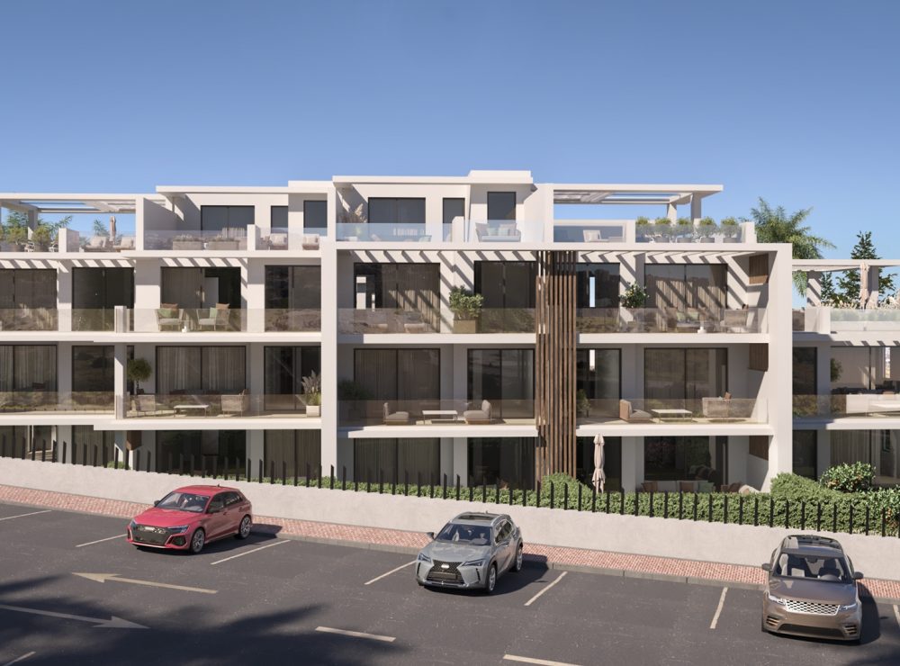 Royal Park Residence New development apartment penthouse New Golden Mile Estepona Marbella exterior