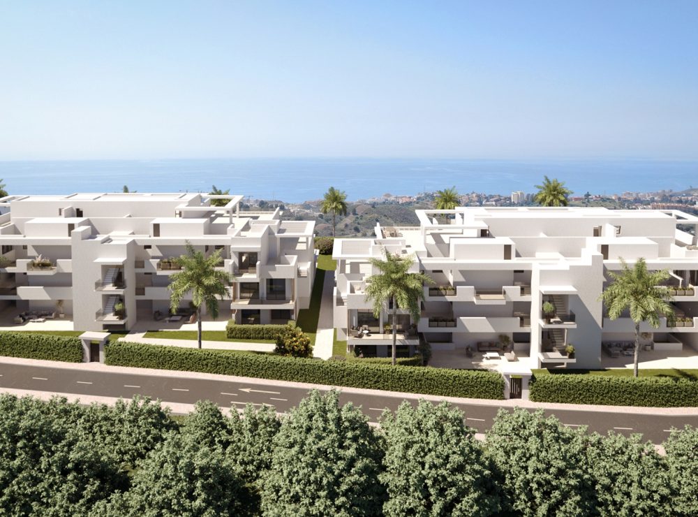 Royal Park Residence New development apartment penthouse New Golden Mile Estepona Marbella exterior